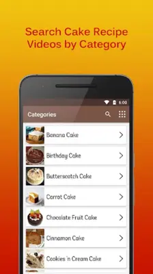 Cake Recipes Videos android App screenshot 9