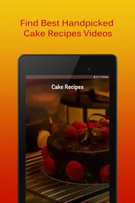 Cake Recipes Videos android App screenshot 4