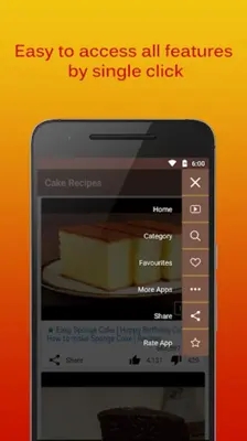 Cake Recipes Videos android App screenshot 5